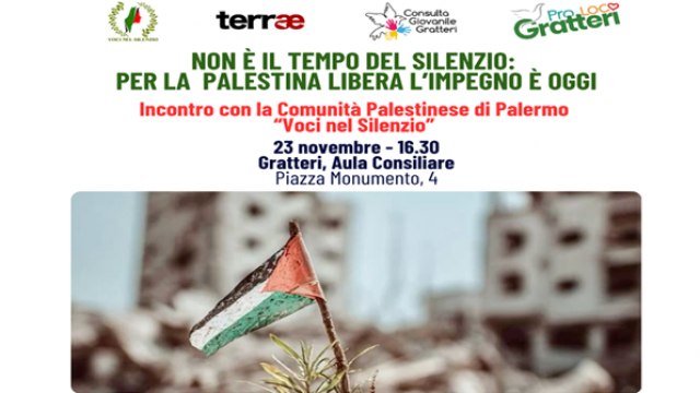 Incontro Comunità Palestinese di Palermo